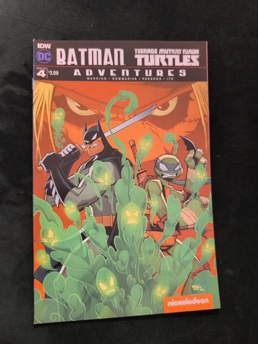 BATMAN TEENAGE MUTANT NINJA TURTLES ADVENTURES #4 NICKELODEON VARIANT 1