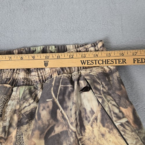 Cabelas Hunting Pants Mens Large Dry Plus Scentlok Advantage Timber Camo Snaps - Picture 7 of 11