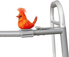 Walker Squawker Cheery Animatronic Bird for Companionship and to Help You Rem...
