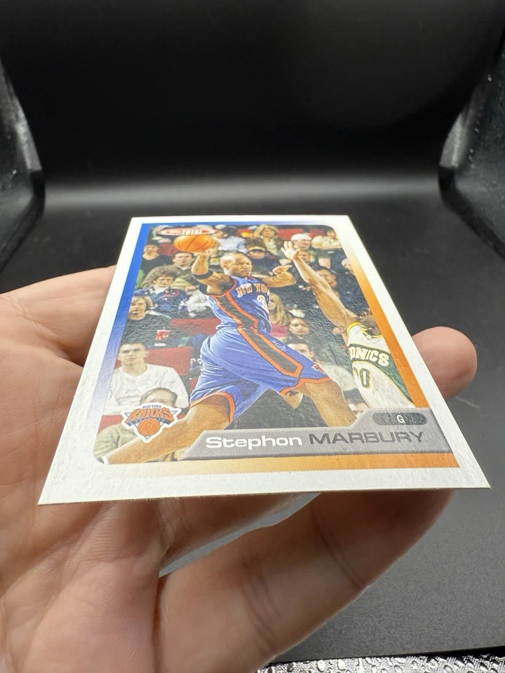 2005-06 Topps Total - Team Checklist Stephon Marbury #20 - Image 4 of 4