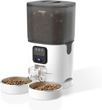 Automatic Cat Feeder with Camera for Two Cats 1080P HD Video with Night Vision