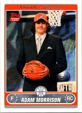 2006-07 Topps #216b Adam Morrison Draft