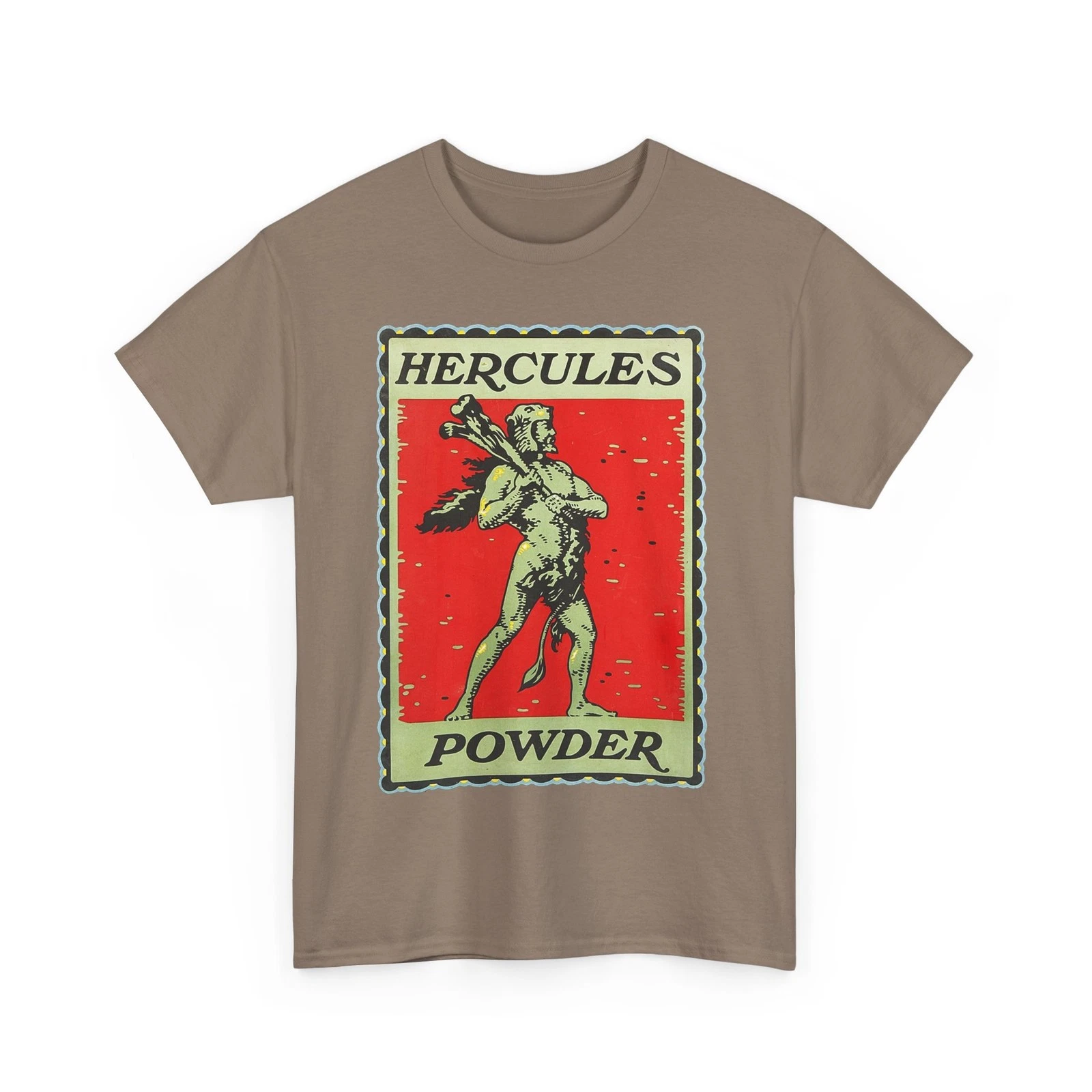 Vintage Hercules Powder Gun Explosives Ammo Hunting Mining Graphic Logo T-Shirt