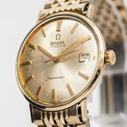 New ListingVintage 1960s OMEGA Seamaster Cal.563 Automatic Date 14K GF Swiss Made 34mm Men