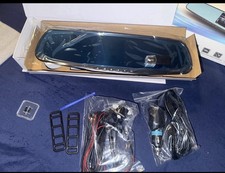 Rearview Mirror Dash Cam 1080P HD DVR Dual Camera Car Front Rear Video Recorder