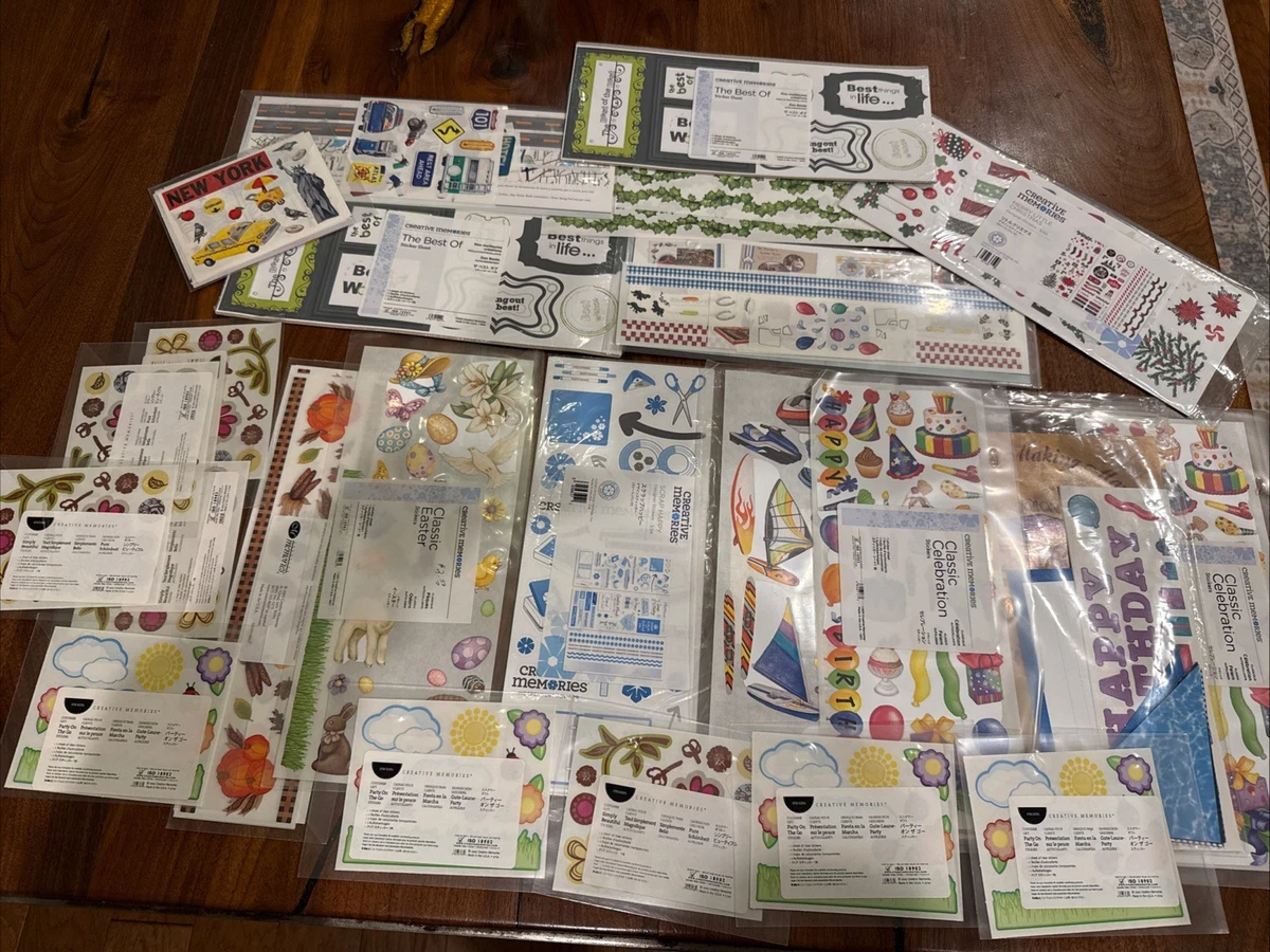25+ Creative Memories Scrapbooking Stickers for sale | Updated Oct
