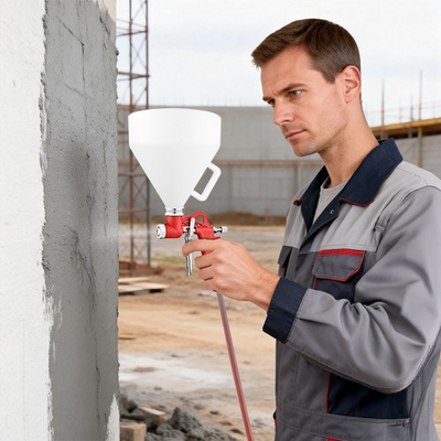 #ad #ad Air Spray Paint Texture Tool Drywall Wall Painting Sprayer with 3 Nozzles Text $18.48
