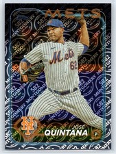 2024 Topps Jose Quintana 582 Montgomery Club Parallel New York Mets #98