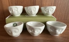 Fiftyeight Tassen Products Eierbecher Weiss 6er Set - Küssend Verträumt Lecker