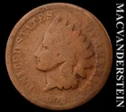 1872 Indian Head Cent - Scarce  Key Date  No Reserve  #L7400