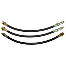 69 Mopar C-Body Fury Polara Front Drum Dana Rear Brake Rubber Flex Hose Set 3pc