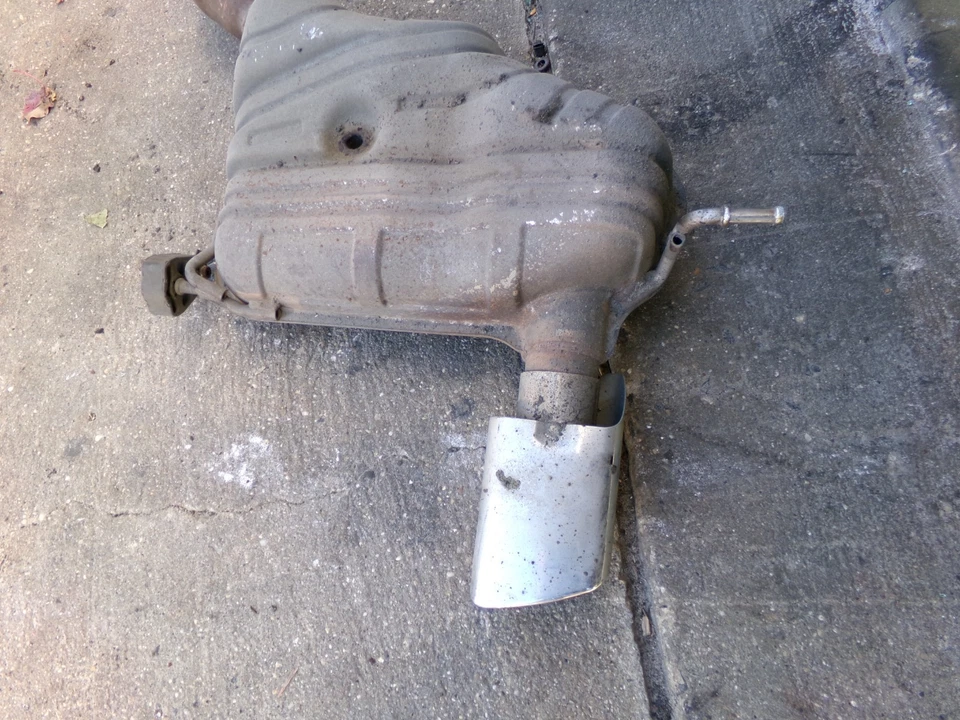 Silenciador escape trasero derecho 06-11 mercedes-benz w164 ml350 ml500 longitud completa Foto 2 de 4