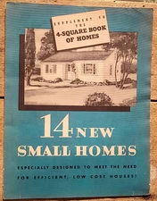 14 New Small Homes 1941 House Design Catalog Architecture Colonial Cape Cod