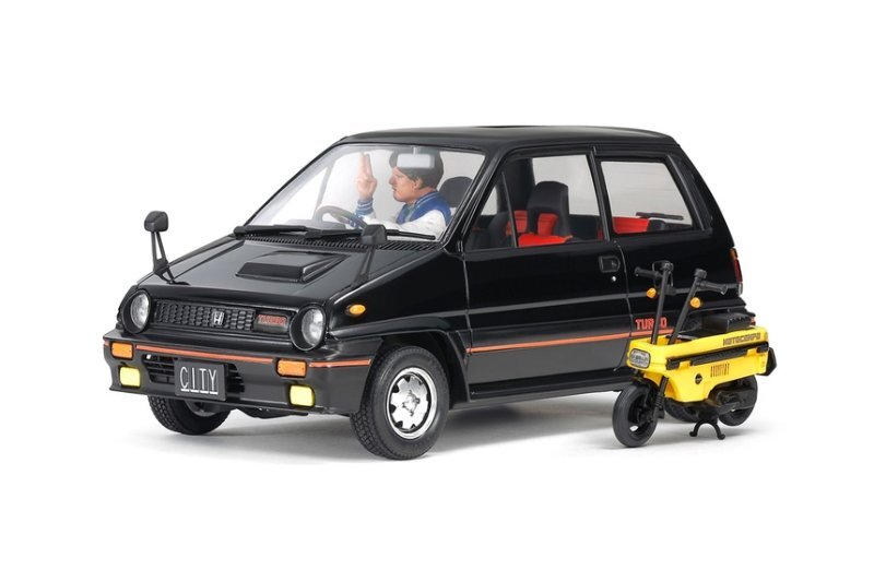 タミヤ　ラジコン Tamiya 24369 1/24 Scale Model Sport Car Kit Honda City Turbo