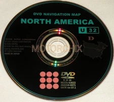 TOYOTA LEXUS NAVIGATION DVD CD DISC U32 NAVAGATION DISK OEM GPS MAP
