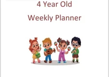 4-year-old Preschool Curriculum Homeschool Toddler Education digital 40 weeks