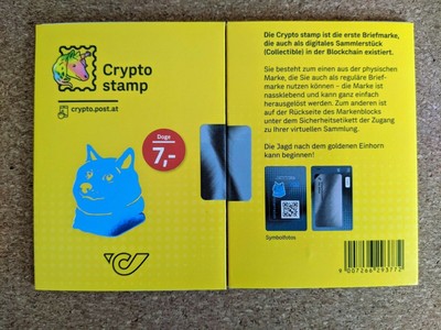 Briefmarke Crypto stamp 2.0 ''Doge'' | eBay