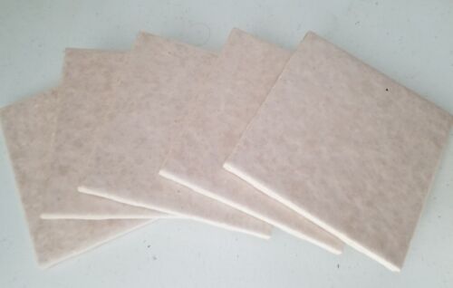 1 pc. Broken Sample Tuscany "Innocent Blush" Bumpy Ceramic Tile 4-1/4" New - Picture 7 of 9