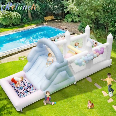 25ft Commercial PVC Inflatable Obstacle Course Bounce House For Kids Party