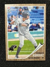 YORMAN RODRIGUEZ #198 2011 Topps Heritage Minor League Edition Prospect QTY