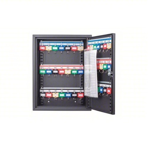 BARSKA CB13232 Key Lock 42 Position Adjustable Key Cabinet Lock Box Black