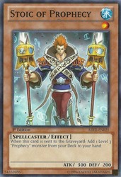 Stoic of Prophecy ABYR-EN021 Abyss Rising 1st Edition Common