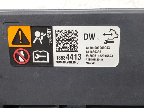 2018-2023 Buick Enclave Restraint Diagnostic Control Module OEM 13534413 - Picture 8 of 9