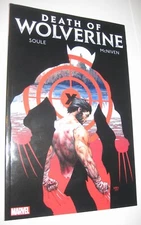 Death of Wolverine TP NM Charles Soule Steve McNiven 1st pr X-Men in MCU! Prof X