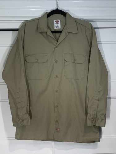 Dickies Work Shirt Long Sleeve Button 