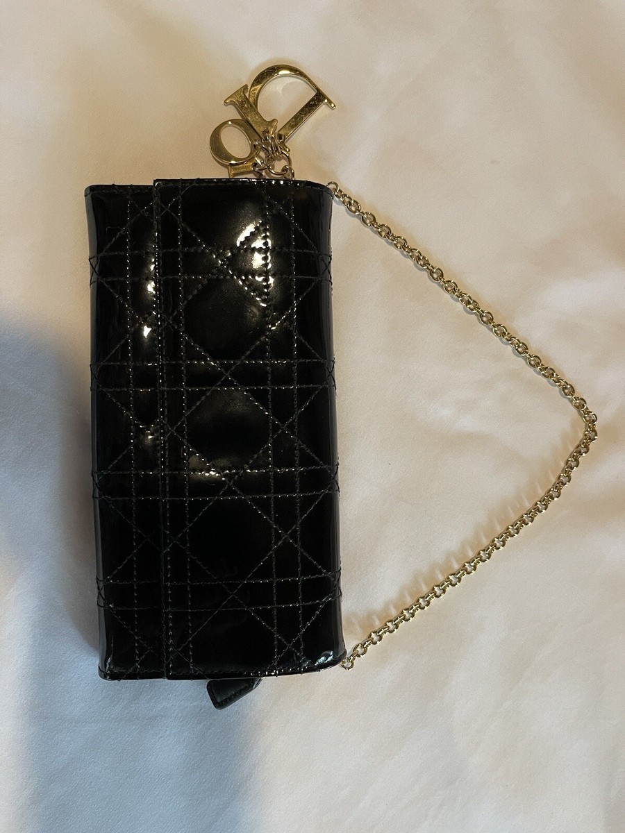 小物 Dior Lady Dior Medium Wallet Noir Lady Dior Wallet in Black Lambskin Review - YouTube