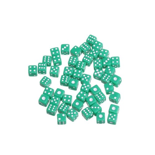 Acrylic 5mm Dice 5mm Micro Dice Bulk Pack Drop Dice Bar Games - Picture 15 of 17