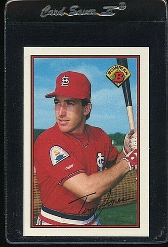 1989 Bowman Tiffany Tim Jones #439 card