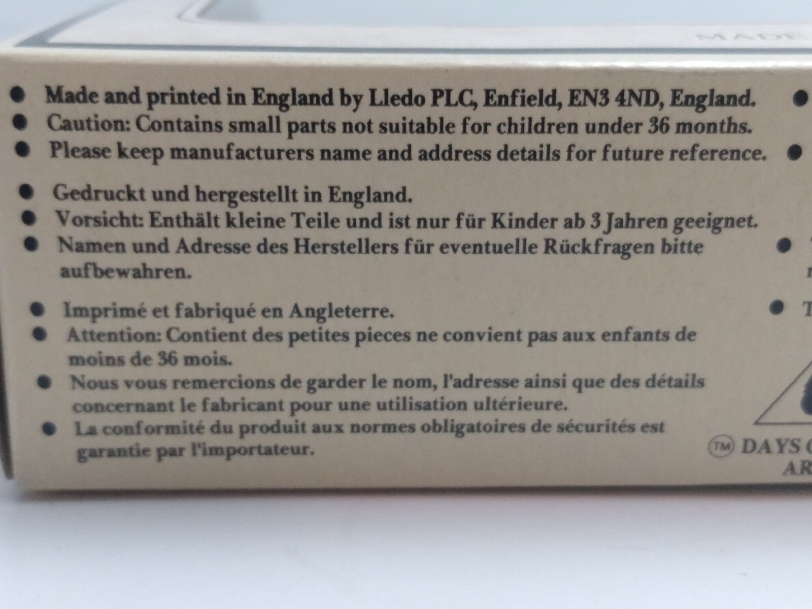 VTG Lledo Chevron Horse Drawn Wagon Kerosene Standard Oil Die Cast England  New