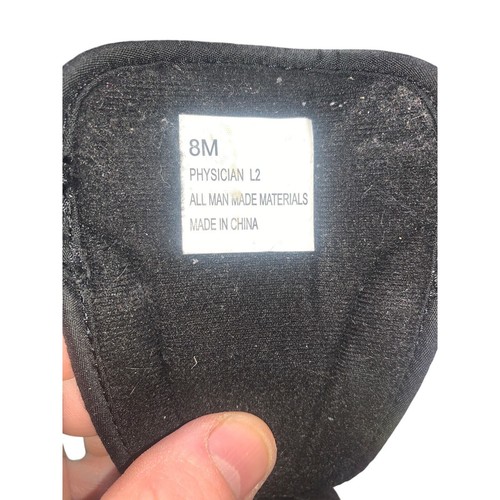 Foamtreads Physician L2 Black Slippers Mens Size 8M easy Closure Slip On Wool - Picture 10 of 10