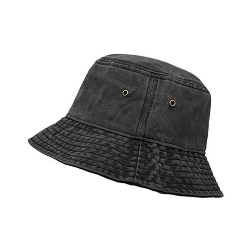 Unisex Men Women WASHED COTTON Sports Bucket Hats Fisherman Hat Outdoor Camping - Picture 11 of 22
