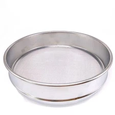 1pc 18 Mesh 1mm Aperture Lab Standard Test Sieve Stainless Steel Dia 200mm