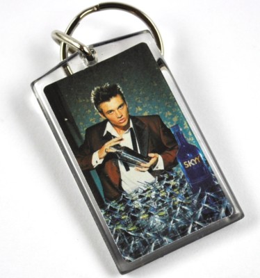Cooler Skyy Vodka Schlüsselanhänger Barkeeper Flasche Motiv Keychain Key Chain