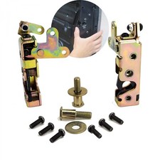 Autoloc Small Slimline Locking Bear Claw Jaw Car Door Latch Set W Striker Bolts