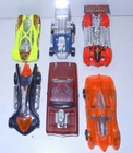 6  vintage Hot wheels racing car toys