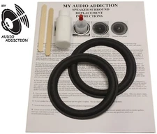 Speaker Surround Repair Kit For 5.25" Mini Advent  !!!!!!!!!!!!!