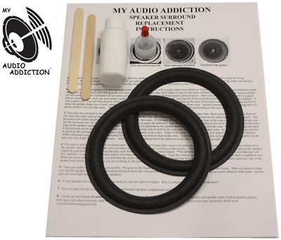 Speaker Surround Repair Kit For 5.25'' Mini Advent  !!!!!!!!!!!!!