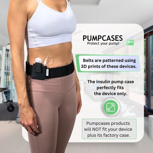 Lavender Insulin Pump Case with Adjustable Belt by Pumpcases for 630G 670G 780G - Picture 25 of 61