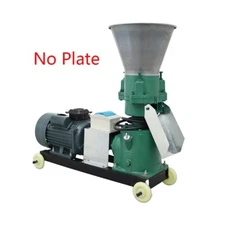 220V Feed Pellet Mill Machine Body W/ 3-Head Pressure Roller Granulator Body