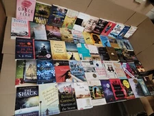 15 POUNDS Bulk Fiction Books Lot Trade Paperback Mystery Romance Thriller Novels