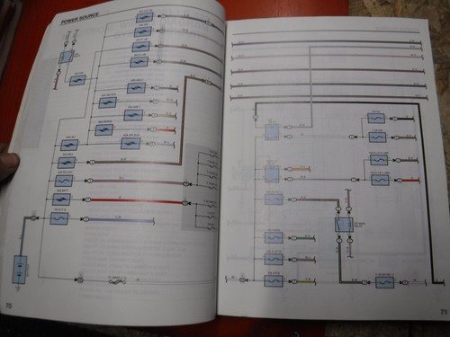 Lexus LS 430 2001 diagramas de cableado eléctrico originales de fábrica servicio manual - Imagen 5 de 6