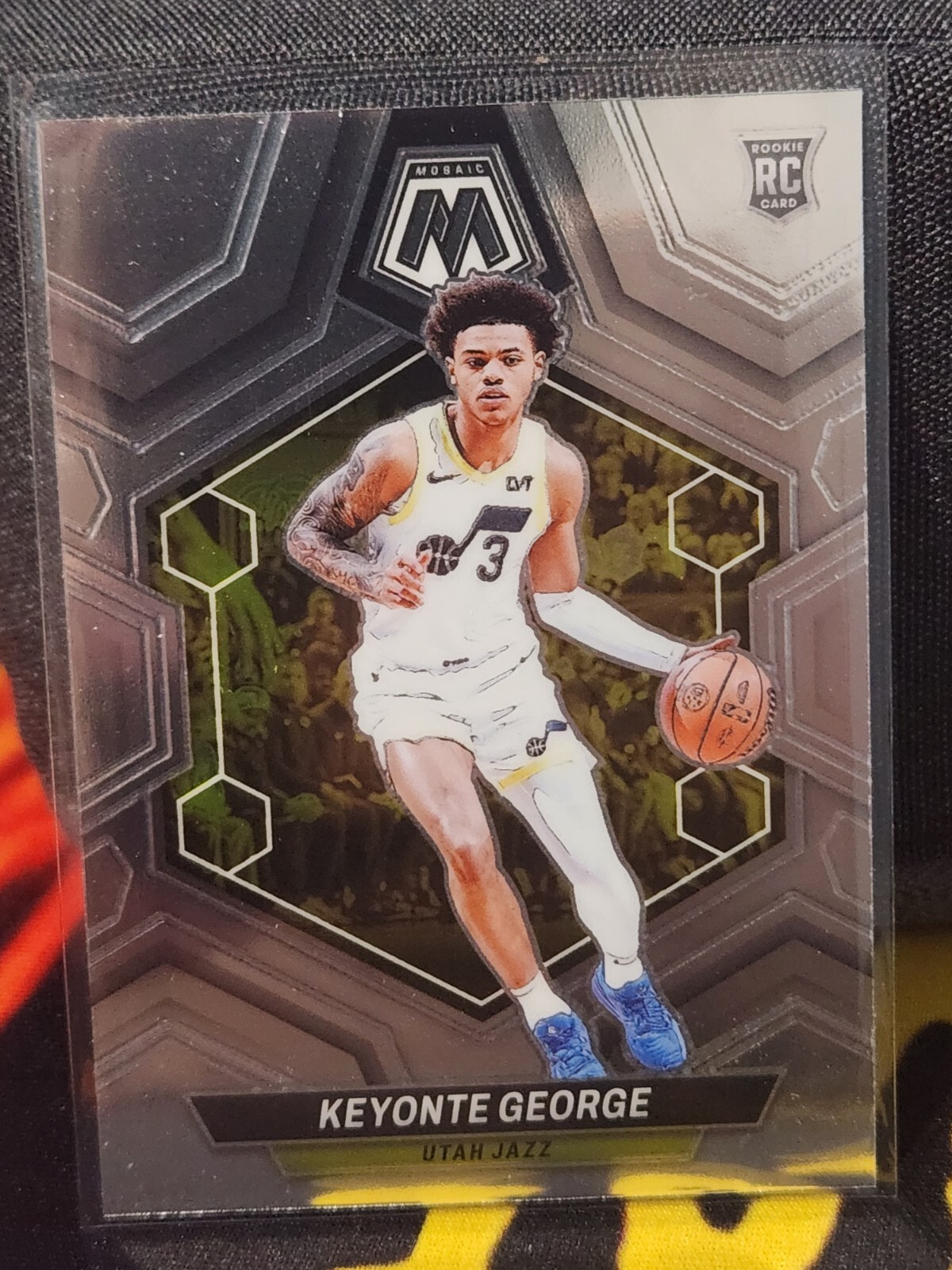 Keyonte George #222 RC 2023-24 Panini Mosaic Basketball Rookie
