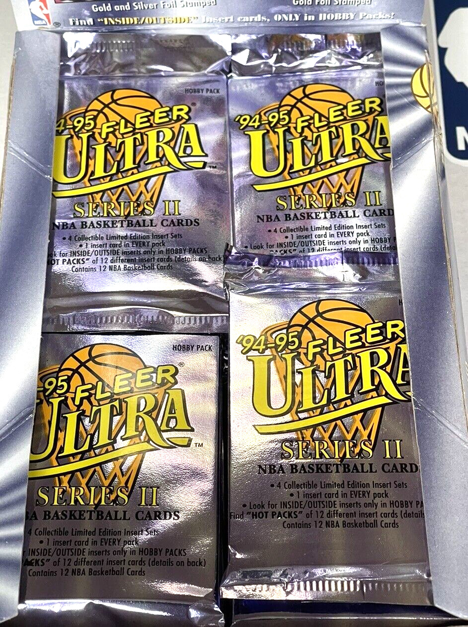 Thumbnail - 1994-95 Fleer Ultra Nba Basketball (series 2) Hobby Pack 12 Cards Kidd
