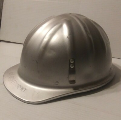 HARD Cap T McDonald Aluminum Vtg 