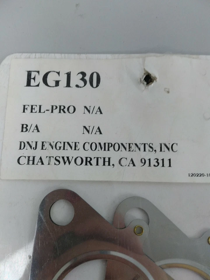 Junta de colector de escape DNJ EG130 para 95-05 Mitsubishi Diamante 3,0 L-3,8 L SOHC Foto 3 de 3