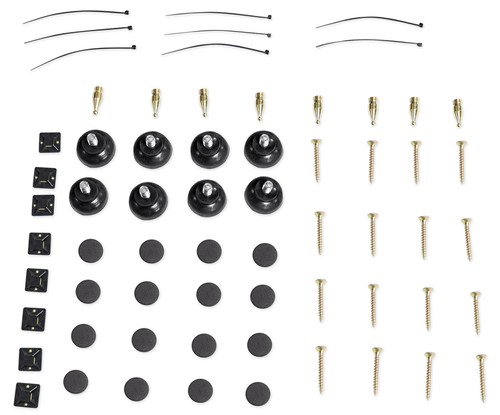 Pair 36" Bookshelf Speaker Stands For Sony SSCS5 Bookshelf Speakers - Picture 5 of 6